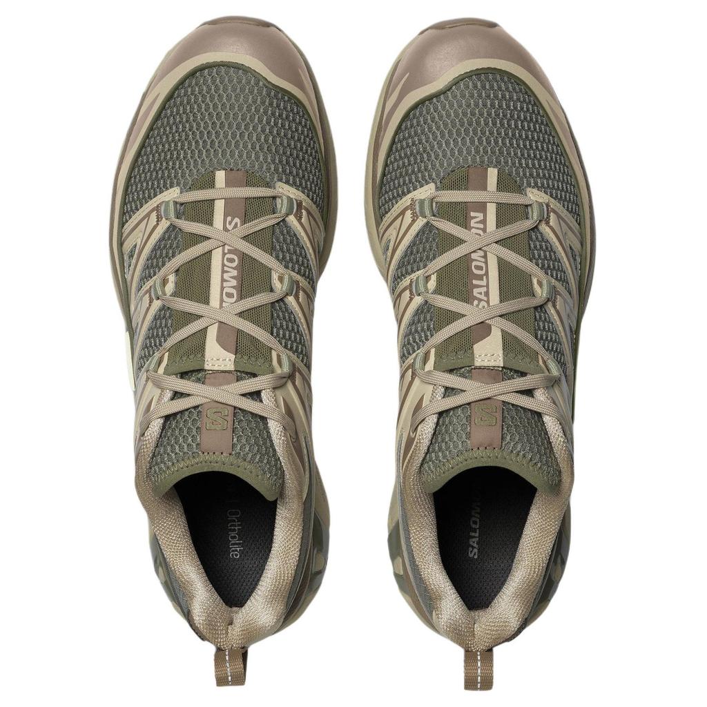 SALOMON Xt-6 Expanse Seasonal Comfortable Convenient Support Low-Top Running Shoes Unisex Running Shoes Moss-Green 475983