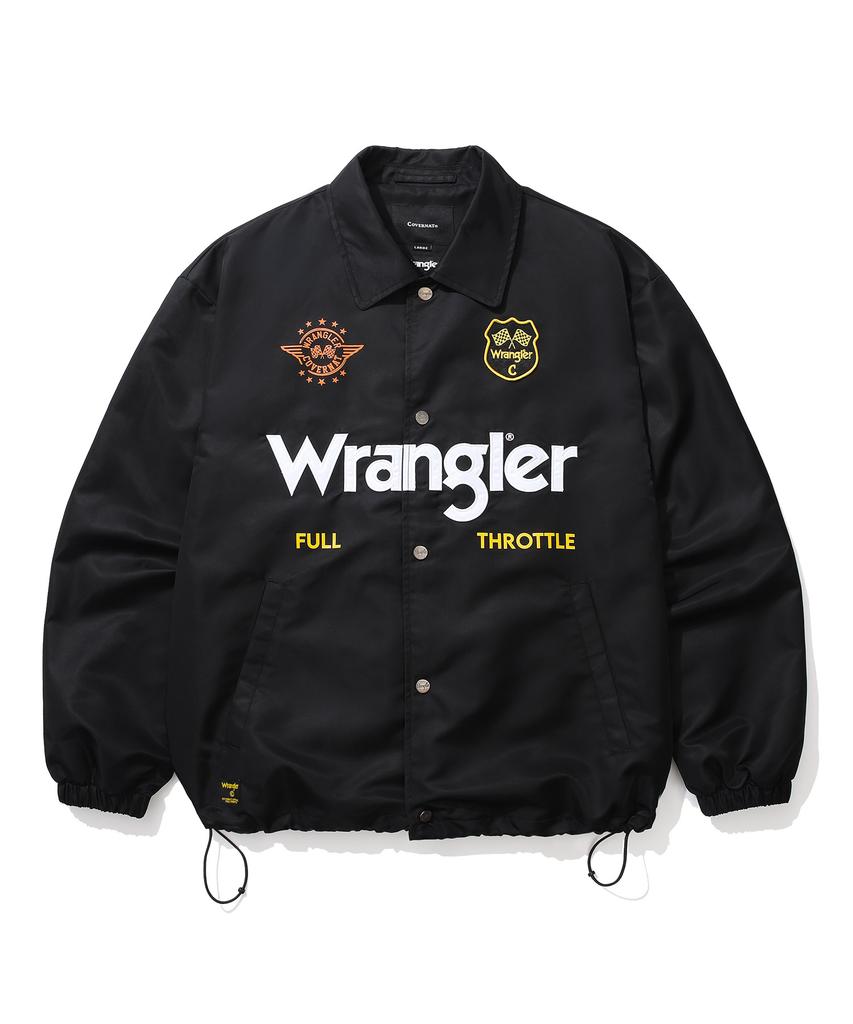 COVERNAT [Covernat X Wrangler] Куртка-бомбер с нашивкой Черная