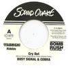7inch Record BUSY SIGNAL, MAD COBRA / TOK - Cry Out / Chosen SQ45012 Sound Quake Rec 2011 Germany Reggae, Ska & Dub