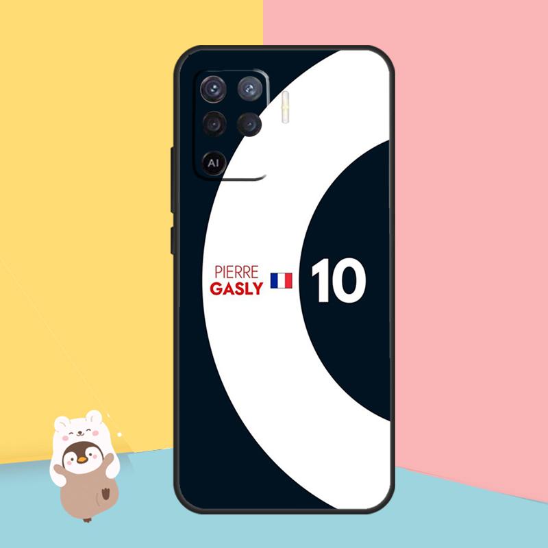 Pierre Gasly 10 F1 Phone Case For OPPO A15 A16 A5S A5 A9 A31 A53 A53S A52 A72 A83 A91 A93 A54 A74 A94 Cover