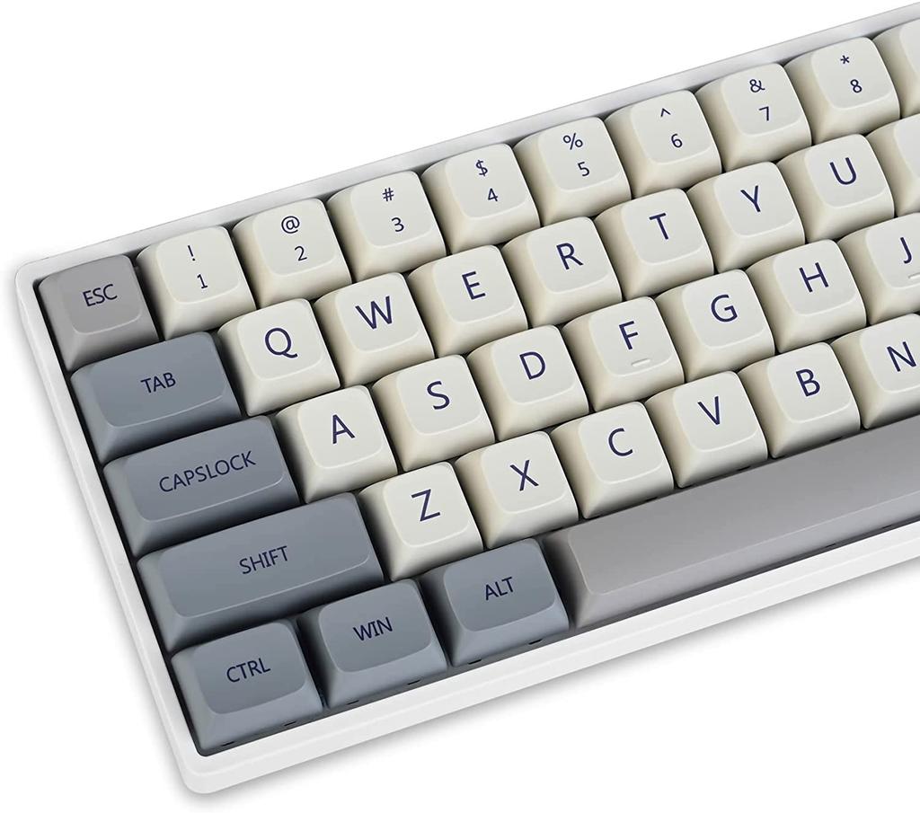 136 Keys XDA Silhouette PBT Dye Sublimation Keycap Mechanical Keyboard Keycaps, Set, 60%/65/75%/80% / 90% / 100% (Revelation)