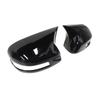 For Honda CIVIC 2012 2013 2014 Car Rearview Side Mirror Cover Wing Cap Exterior Sticker Rear View Case Trim Carbon Fiber Black