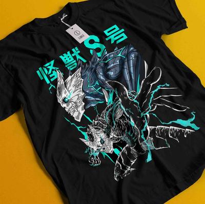 Футболка Kaiju No 8 Футболка Кафка Хибино Футболка Мина Аширо Футболка Ген Наруми Футболка Соширо