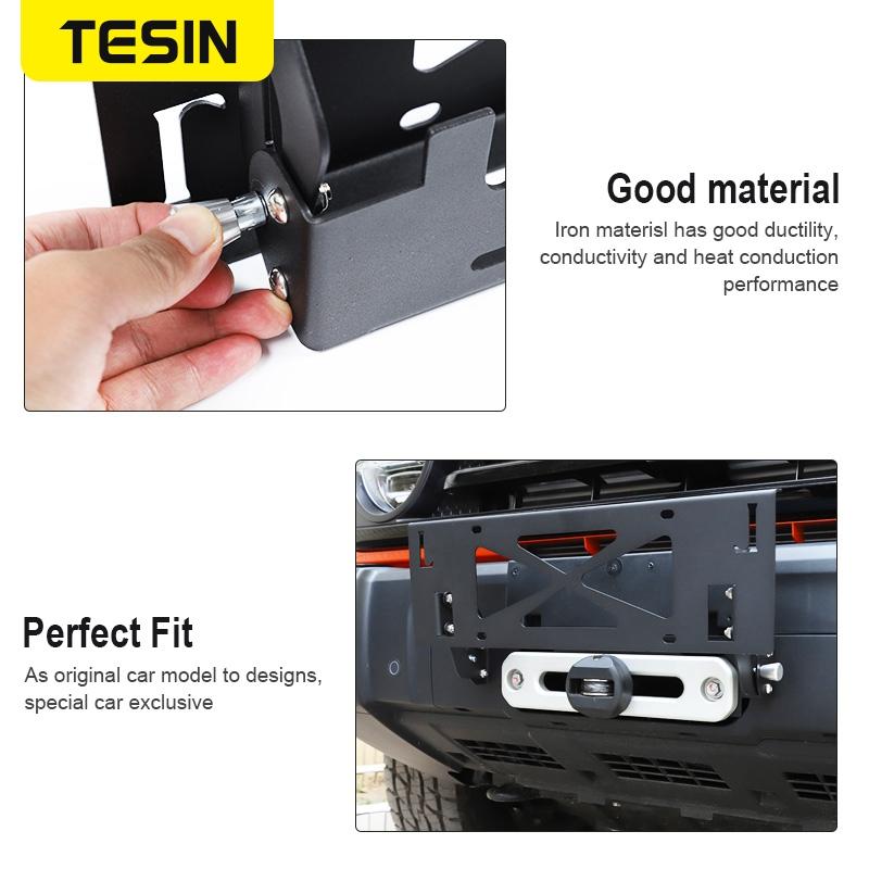 Универсальная рамка номерного знака, аксессуары для бездорожья, железная передняя стойка для преобразования номерного знака автомобиля, держатель автомобильных номеров