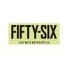 56design FIFTY-SIX STICKER DS0412-026-130 Ш 130 В 2,0 дюйма (130 x 52 мм), Тип вырезанных черных букв