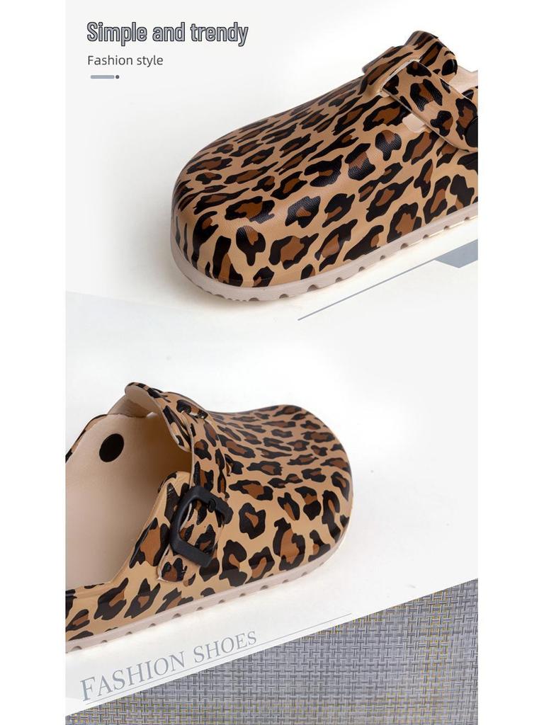 Men's & Women's Cartoon EVA Closed-Toe Soft Sole Protective Slippers for Operating Room & Laboratory