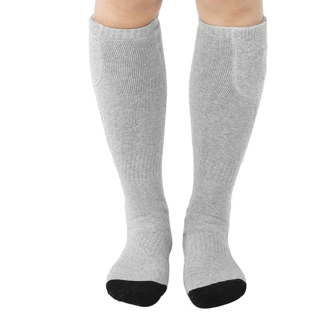 Electric Heating Socks Men Womens Battery Thermal Cotton Warming Winter Socks