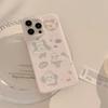 Милый Мультяшный Кот Чехол для Телефона для iPhone 17 16 15 14 13 Pro Max, Кавайный Котёнок Ударопрочный Чехол, Эстетичный Розовый Защитный Чехол для Девочек