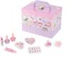 Race Sanrio Characters Vanity Makeup Ages 241010 Box, Purple, 6+, Cosmetics, Accessories,