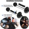 Foam Weight Bar Pad Arc Design Barbell Pad Neck Support Foam Barbell Pad  Hip Thrusts