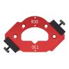 R30 T30 Radius Chamfer Template Inner and Outer Corner Trimming Jig for Furniture Making