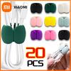 Xiaomi 5/20 ШТ. Органайзер для намотки кабелей, зажимы, держатель для провода мыши, наушников, держатель для USB-зарядного устройства, Органайзер для порядка на столе, Защита для проводов