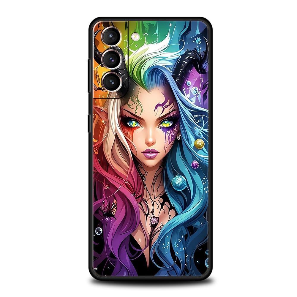 Hot Girls Phone Case Cover for Samsung Galaxy S26 S25 S24 S23 S22 S20 S21 FE Ultra S25 Edge Plus 5G Soft TPU Shell Fundas Capas