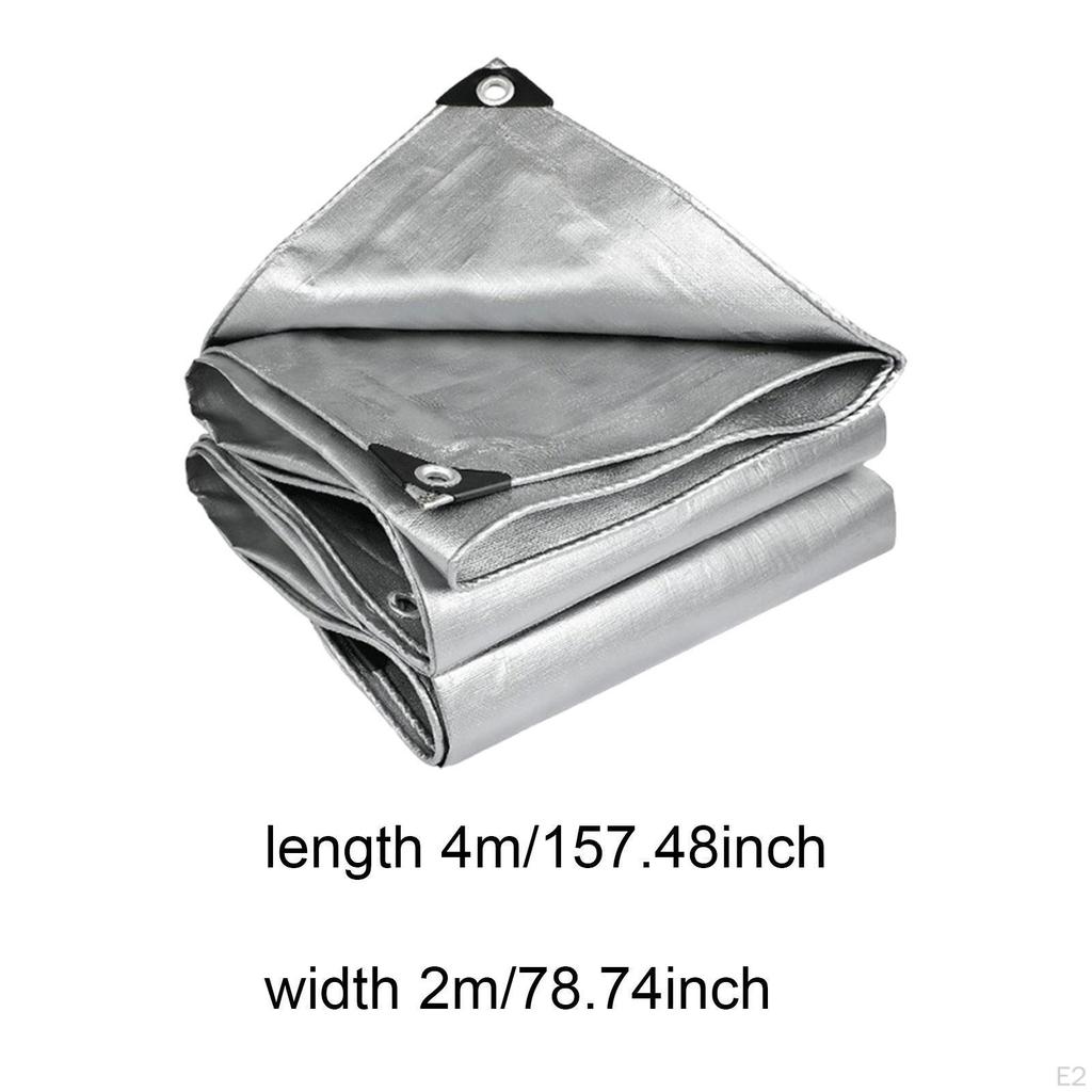 Тент-чехол Брезент Устойчивый к разрывам Многофункциональный для многократного использования Водонепроницаемый