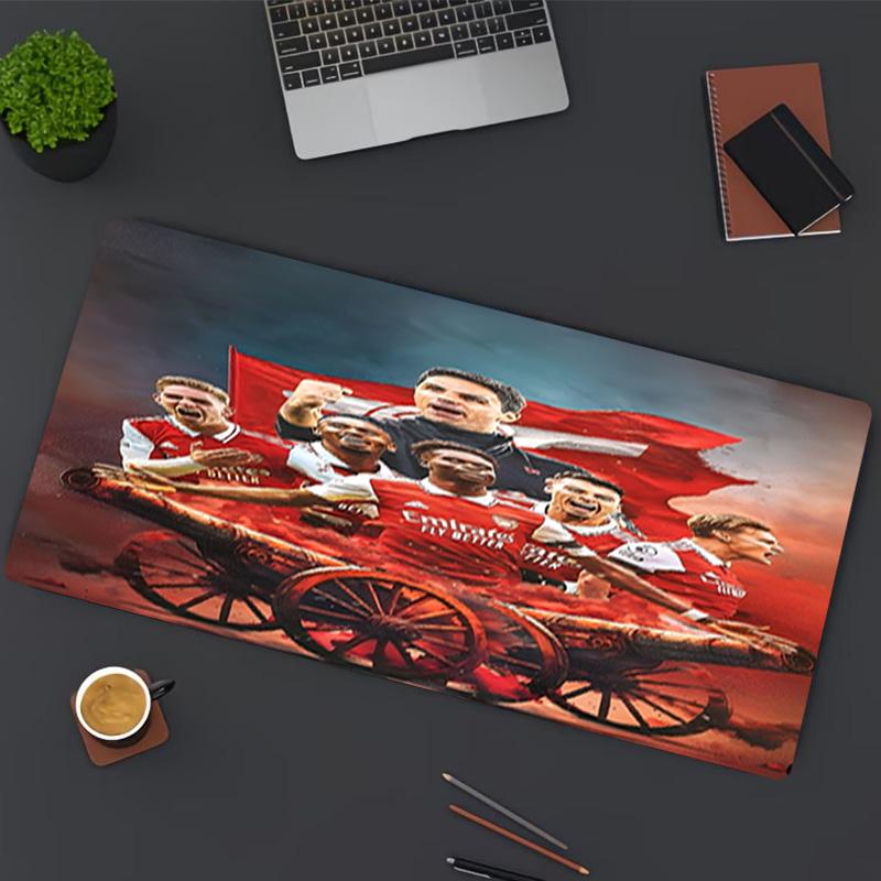 Arsenal F.C Print Mouse Pad, for Keyboard Pad Laptop PC Mat for Office Home Use, Desk Decor, Perfect Birthday Gift for Gamers
