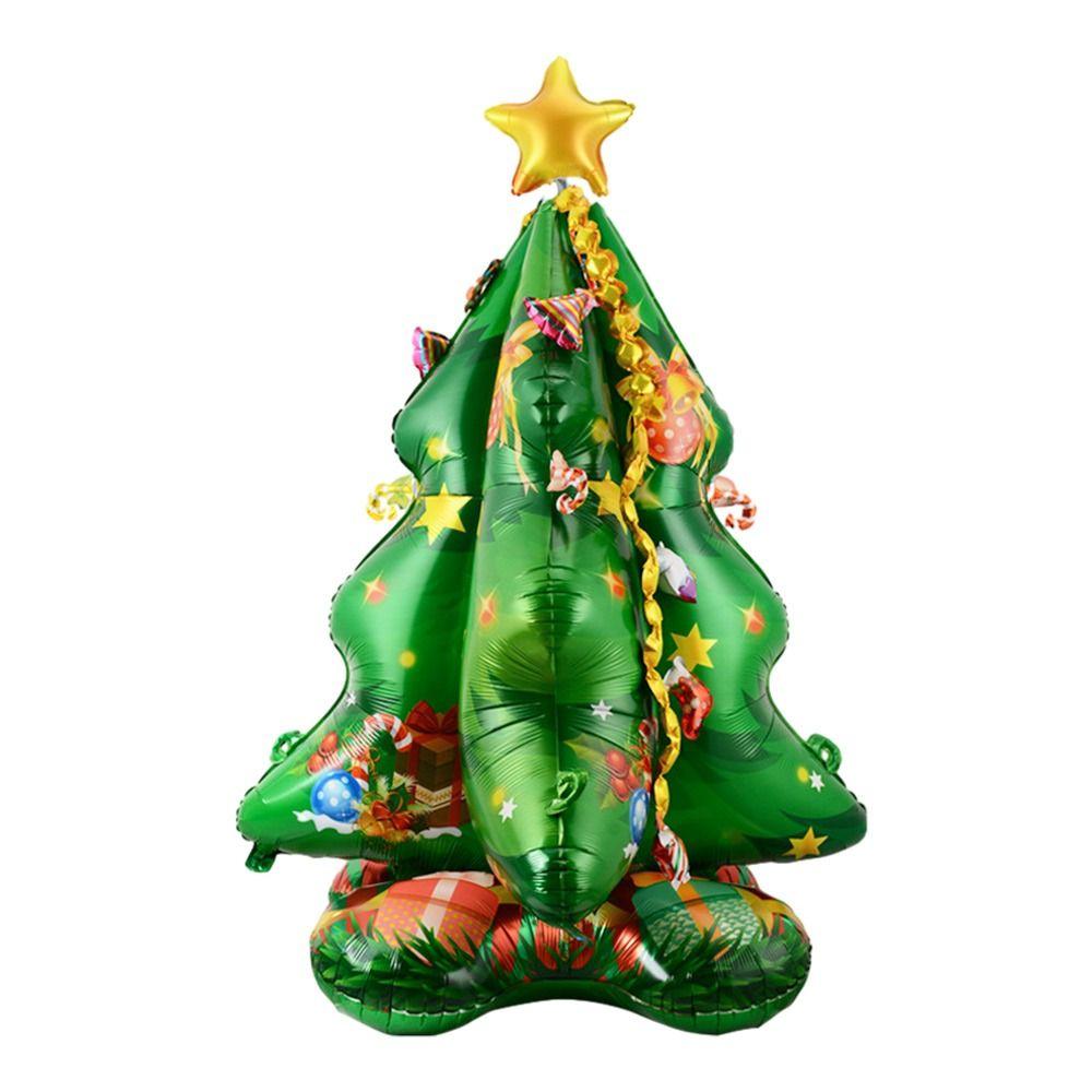 Снеговик Рождественская вечеринка Украшение Санта-Клауса Украшение дома Рождественский стоячий воздушный шар