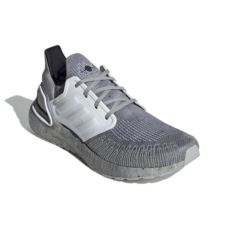 adidas UltraBoost 20 'No Time to Die - Grey' (Unisex) Grey Two / Cloud White / Core Black Running Shoes FY0647