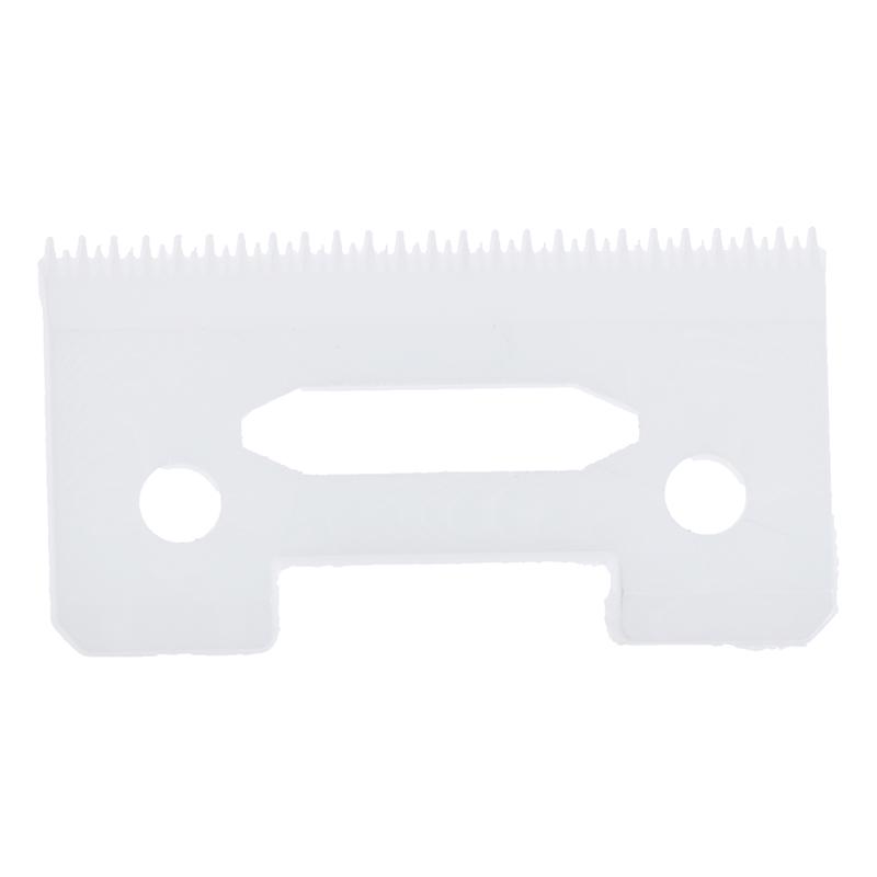 Беспроводная машинка для стрижки волос со сменным лезвием и керамическим лезвием с 2 отверстиями и неровными зубьями