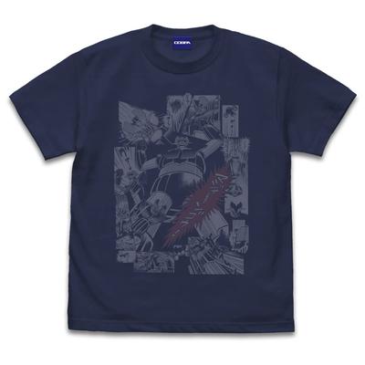 Mazinger Z (оригинал) Мазингер Z [Мазингер Го] Футболка Индиго Большой