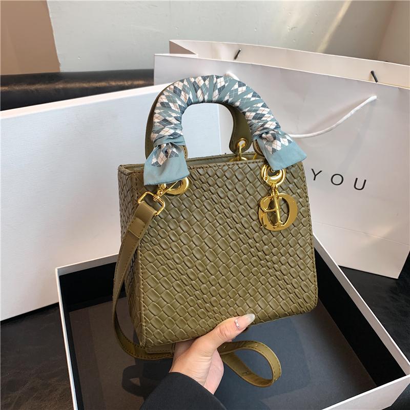 Женская брендовая роскошная сумка-тоут, модная классическая стеганая сумка с квадратной ручкой высокого качества, женские сумки через плечо