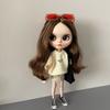 Новый Набор из 2 Предметов Одежды Ручной Работы для Кукол Blythe: Свитер и Короткая Юбка, Спортивный Повседневный Костюм для Blyth OB24 Azone Licca Pullip Кукол 1/6