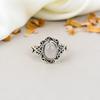 Labradorite Gemstone 925 Sterling Silver Black Moonstone Handmade Jewelry Ring For Women