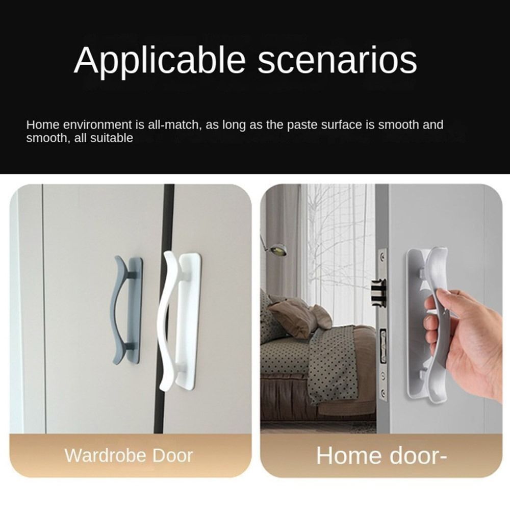 Ручка для шкафа из полипропилена, ручка для шкафа без перфорации, новая дверная ручка