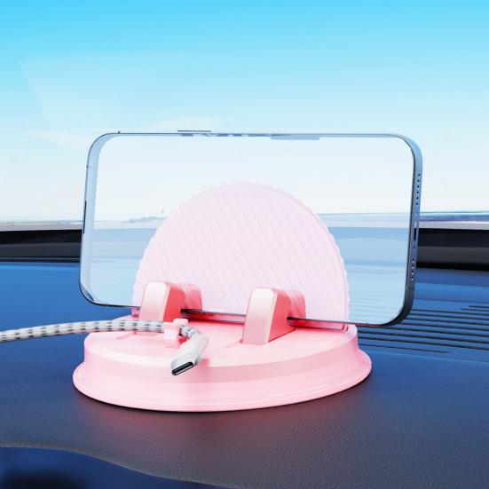 Автомобильный держатель для телефона на приборную панель, вращающаяся на 360 градусов подставка для телефона, универсальный держатель для мобильного телефона для смартфона