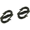 10PCS Heavy Duty S Shaped Double Ended Hanging Hooks 8 Shaped Hooks 2.2x1.65x0.35Inch for Waterproof Cloth Ropes Sunshade Nets Curta Cargo Nets