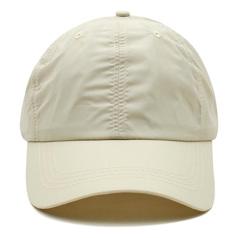 Новая летняя унисекс быстросохнущая кепка-snapback женская однотонная корейская версия регулируемая бейсболка для улицы тонкая хип-хоп кепка папы