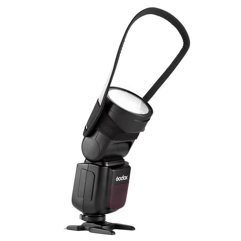 Мини-рассеиватель вспышки Серебристо-белый отражатель для Godox V860III V1 V1PRO V850II Для Canon Nikon Pentax Yongnuo Metz Sony Speedlight