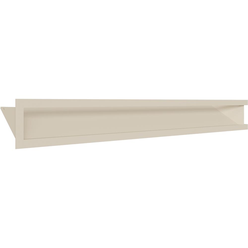 Vent Cover LUFT Corner Left 80x40x9 Cream Slim