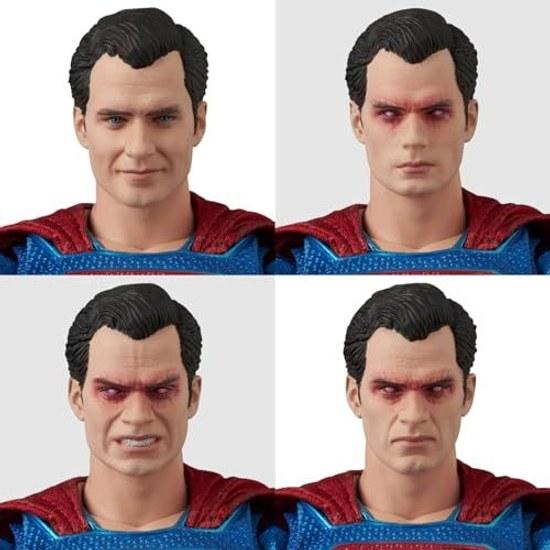 MEDICOM TOY MAFEX №273 KNIGHTMARE SUPERMAN (ЛИГА СПРАВЕДЛИВОСТИ ЗЭКА СНАЙДЕРА Вер.) Примерно 160 мм в высоту Немасштабная Раскрашенная Фигурка Действия