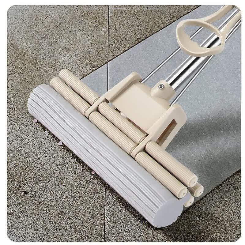 Xunhuo Hand-Free Double Roller PVA Sponge Mop