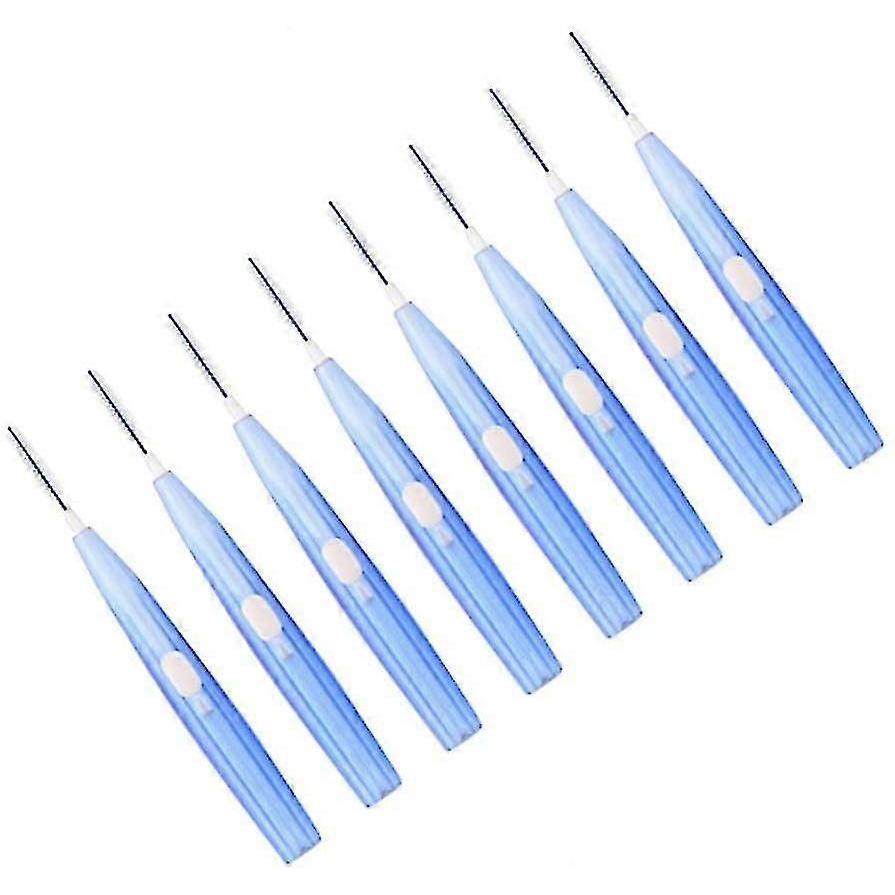 Interdental Tootpicks Retractable Tooth Flossing Cleaners Dental Floss Brush