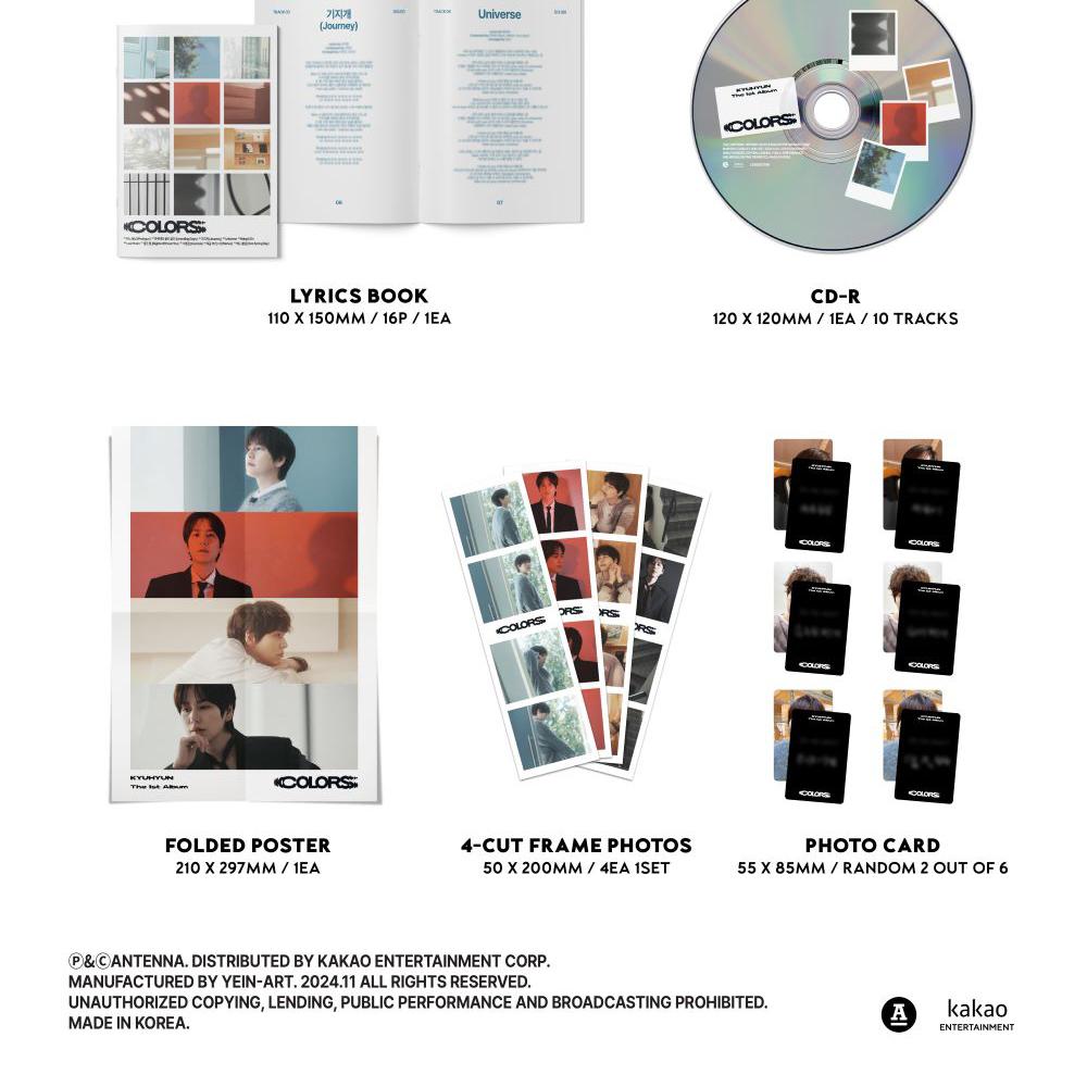 KYUHYUN - COLORS [Photo Book Ver.]