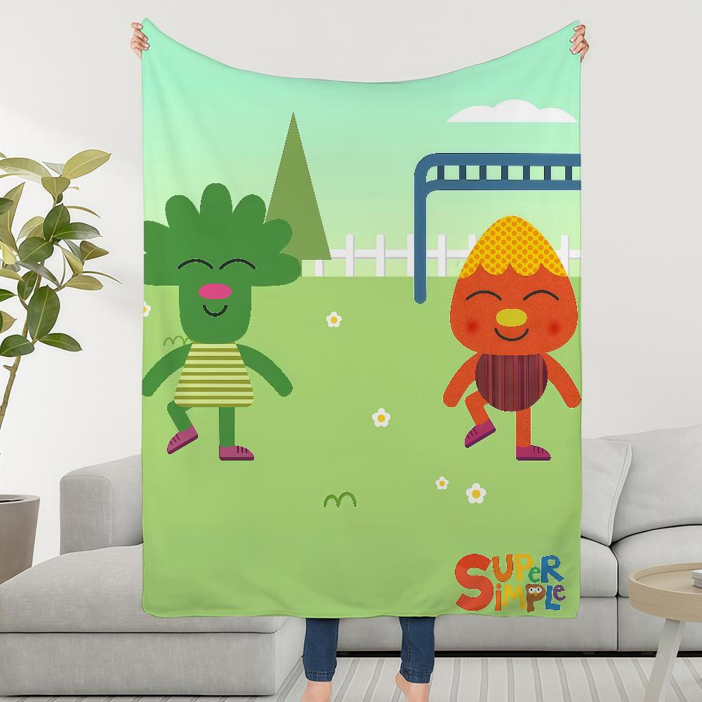 P-Pals Blanket Throw Super Cosy N-Noodle Plush Living Room Cartoon Sofa Couch And Childish Birthday Gifts
