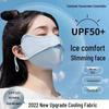 Ультратонкая маска из ледяного шелка унисекс для защиты от солнца всего лица с защитой от УФ-лучей
