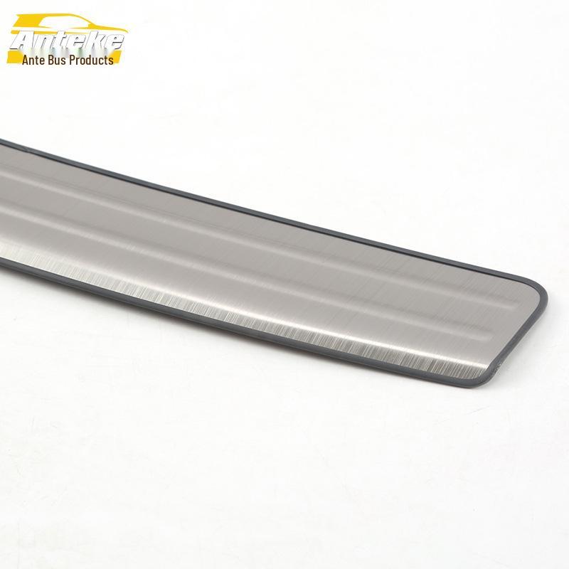 Декоративная накладка на задний бампер Qashqai из нержавеющей стали для защиты багажника