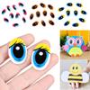 Plastic Kids Toys Cut Cartoon Eyes Plush Panda Eye DIY Dolls Materials 3D Dolls Accessories