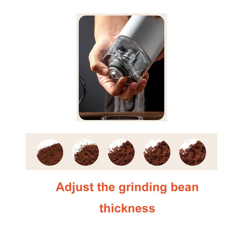 Электрическая кофемолка портативная домашняя кофемолка профессиональная кофемолка для измельчения кофейных зерен кухонные инструменты перезаряжаемые