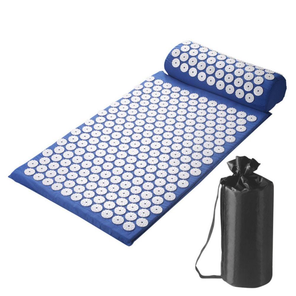 Pillow Set Acupressure Massage Mat and Pillow Non-Slip Acupressure Yoga Mat Pilates