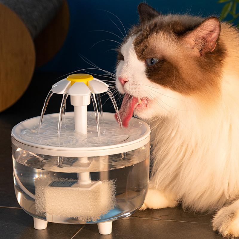 Автоматический фонтанчик для воды для домашних животных, чаша для питья для кошек, фильтр, USB Электрический бесшумный диспенсер для питья для домашних животных, поилка для кошек, фильтр для воды