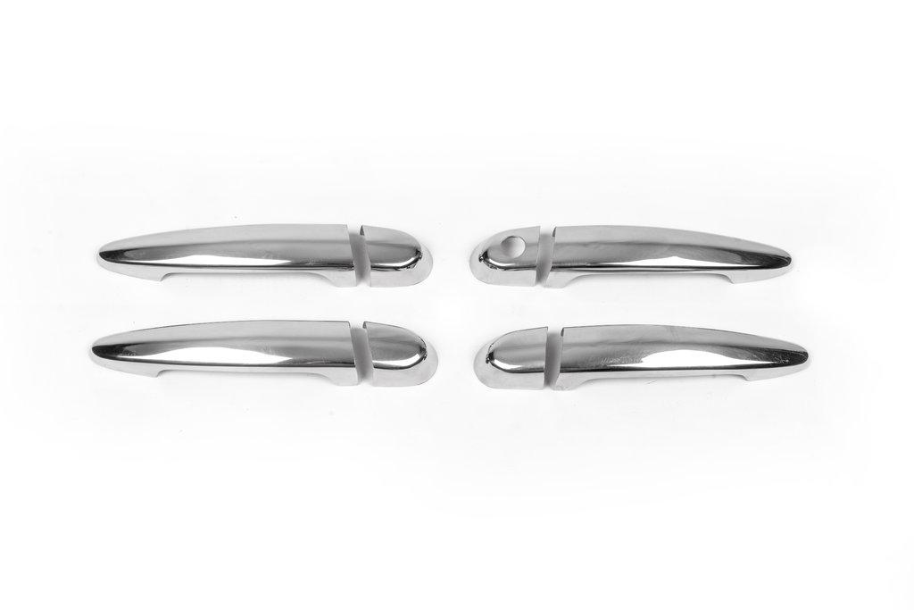 Накладки на ручки (4 шт, нерж) для BMW 3 серия E-90/91/92/93 2005-2011 гг