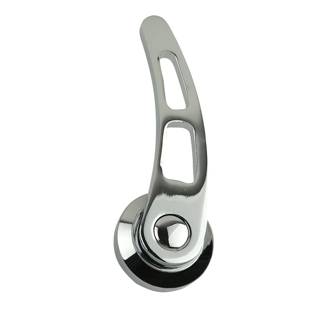 1 пара сменных дверных ручек для Hot Rod Kustom Chevy Ford Chrysler 4 1/4" комплект хромированных алюминиевых заготовок