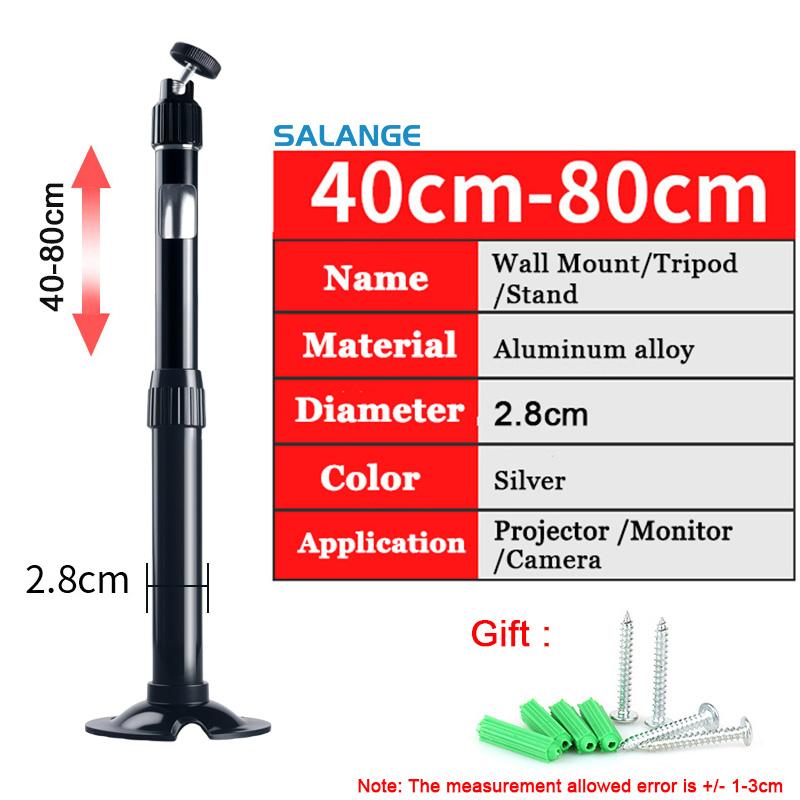 Projector Bracket Adjustable 360 Degree Ceiling Hanger Loading 5KG for Magcubic Salange HY300 HY320 HY260 XGIMI Xiaomi Camera