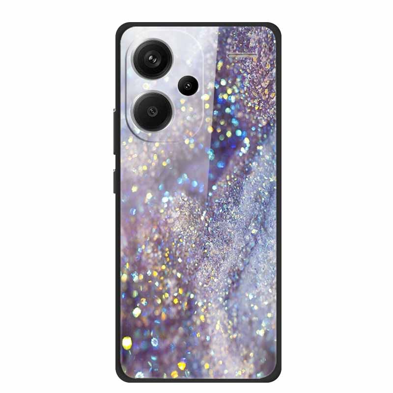Яркий Жесткий Чехол для Xiaomi Redmi Note 13 Pro+ Роскошный Funda Xiaomi Redmi Note13 13 Pro Plus Задняя Крышка Телефона из Закаленного Стекла