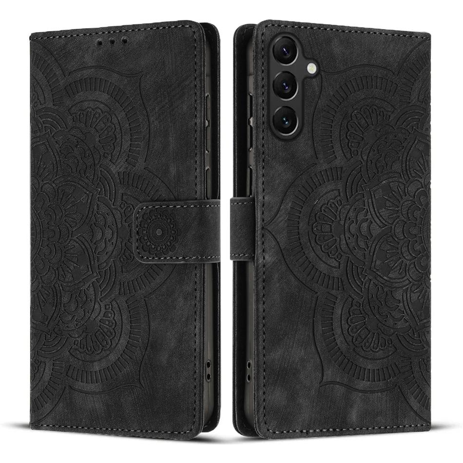Кожаный кошелек-книжка для Samsung Galaxy A05S A12 A13 A14 A15 A16 A23 A24 A25 A26 A32 5G A33 A34 A35 A36 A53 A54 A55 56 Чехол