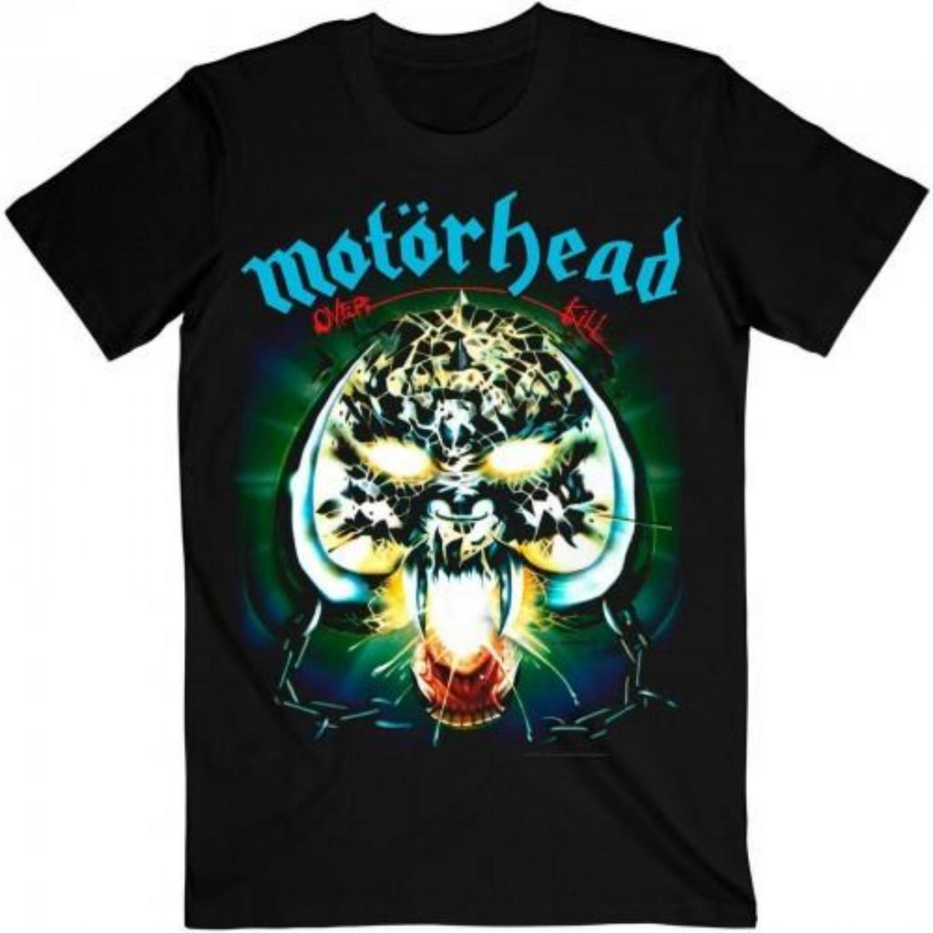 Унисекс Взрослая Футболка Motorhead Overkill