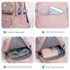 Middle School Student Schoolbags for Girl Commuting Large-capacity Backpacks Fashion Leisure Solid Color Book Bag Ultra-light Waterproof Knapsack